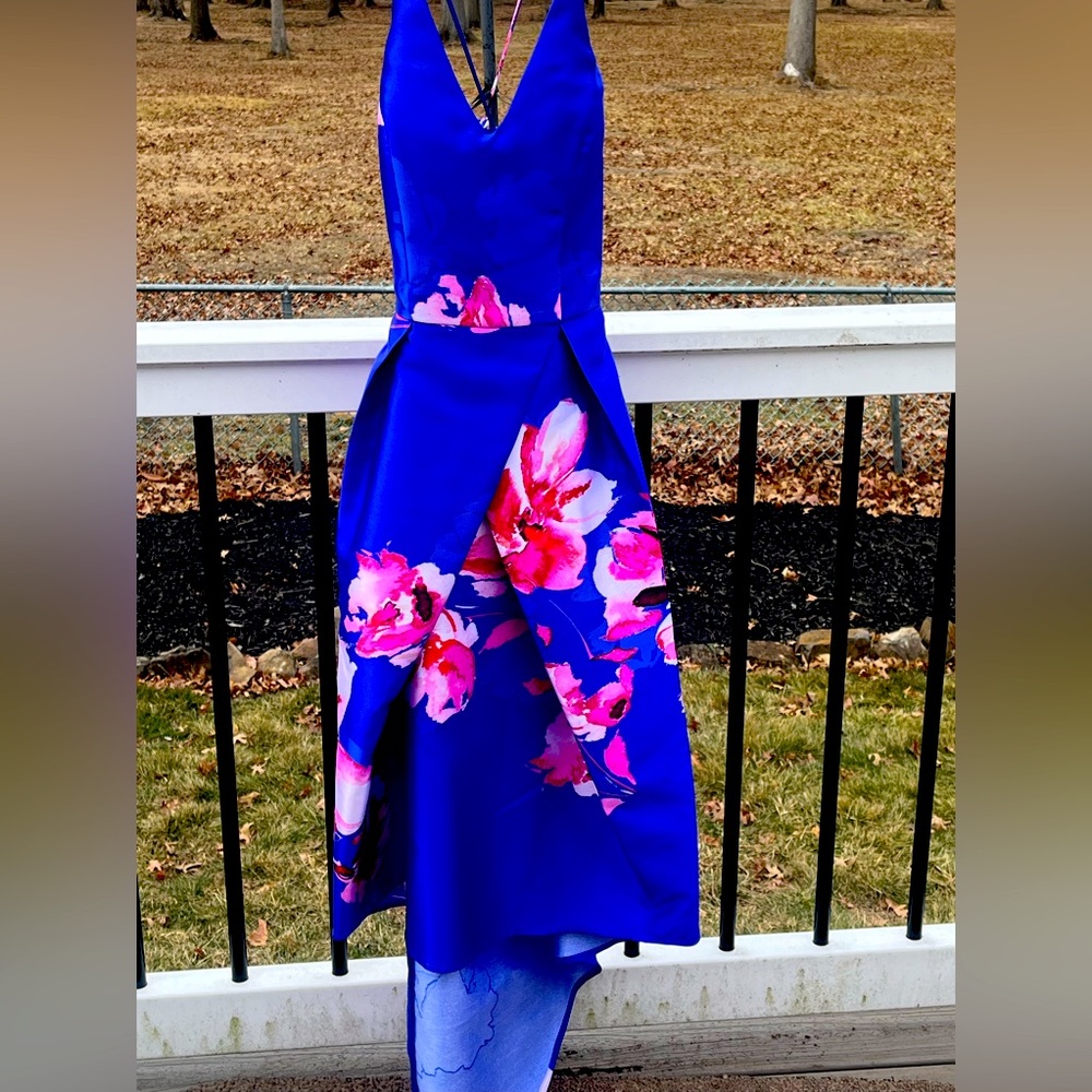Purple High low dress size 3